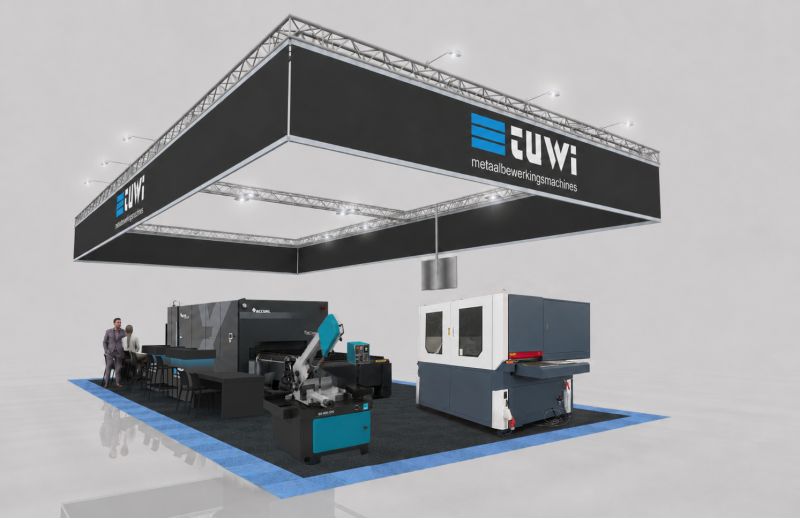 Stand met machines