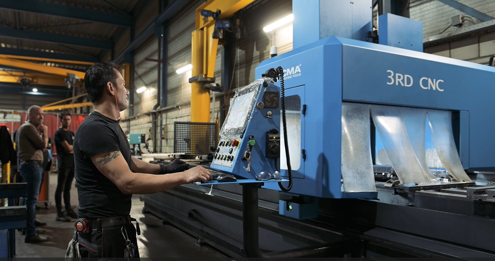 Enco van Grinsven wordt véél efficiënter door nieuwe boor- en zaagstraat