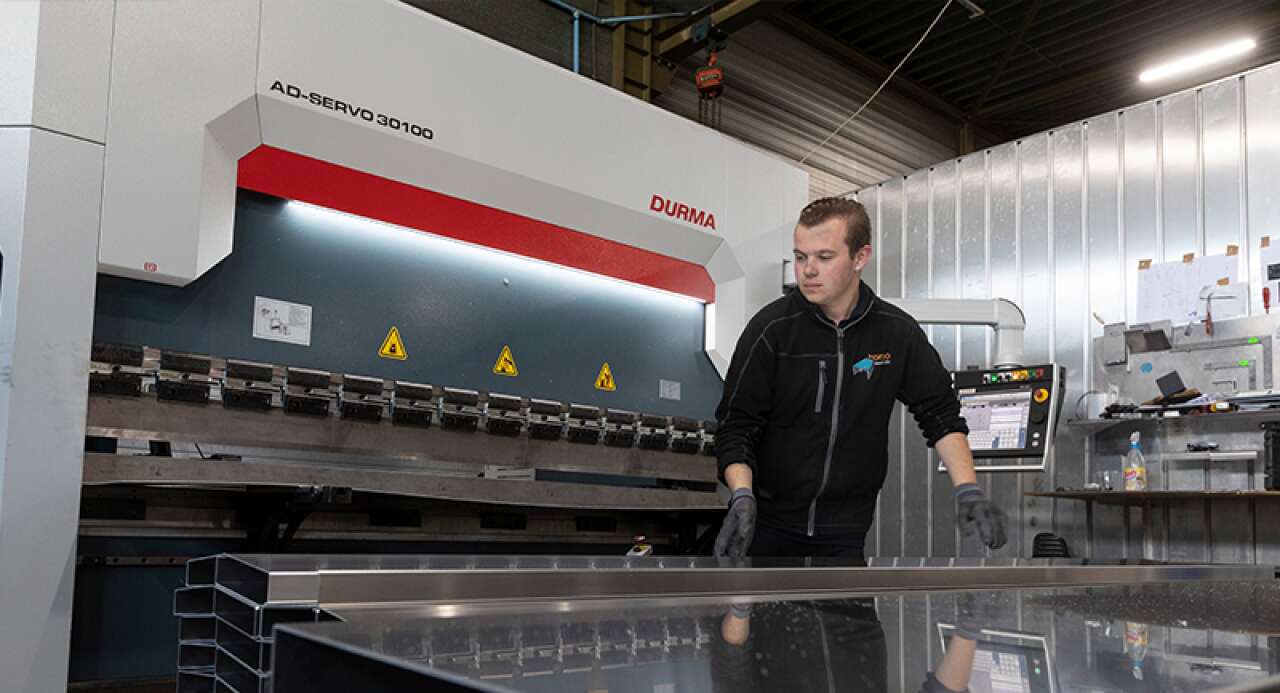 Morgo bewerkte plaat