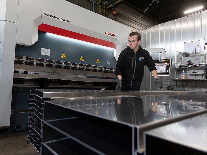 Morgo bewerkte plaat